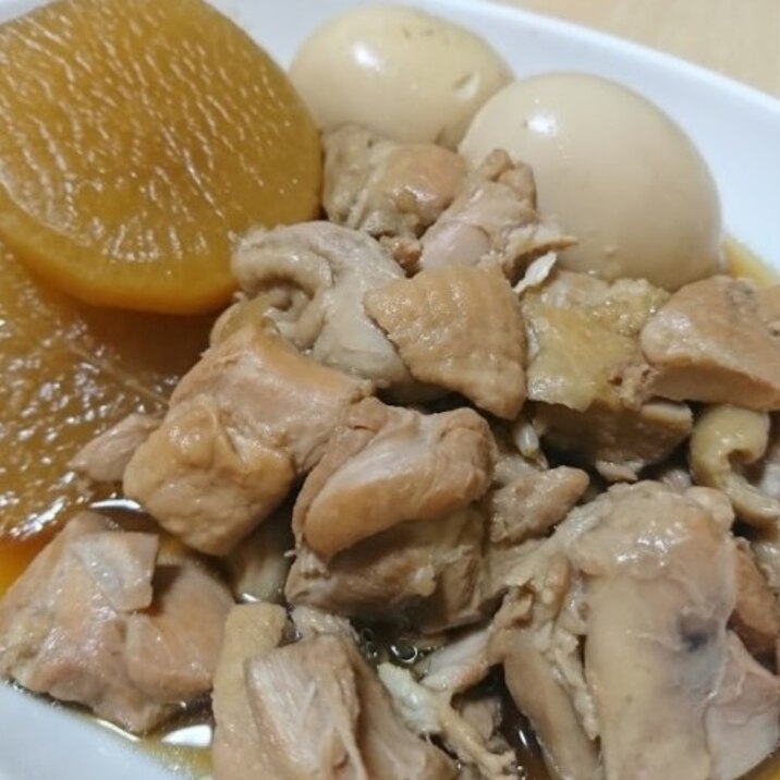 大根と鶏肉の甘辛煮